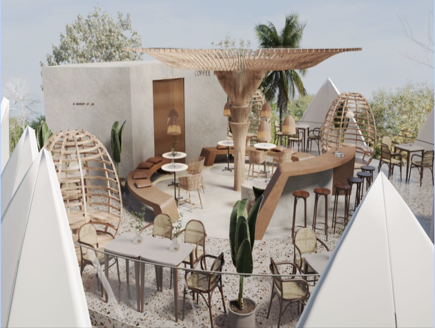 Cà phê Nhân - Khu tổ hợp mang những ý tưởng lớn của KTS Lưu Văn Hiếu